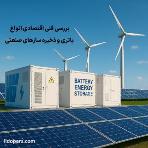 بررسی فنی اقتصادی انواع باتری و ذخیره سازهای صنعتی